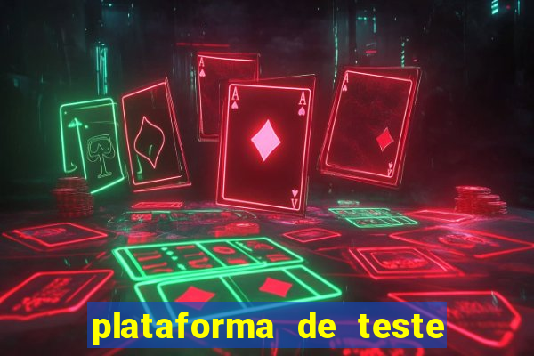 plataforma de teste pg demo